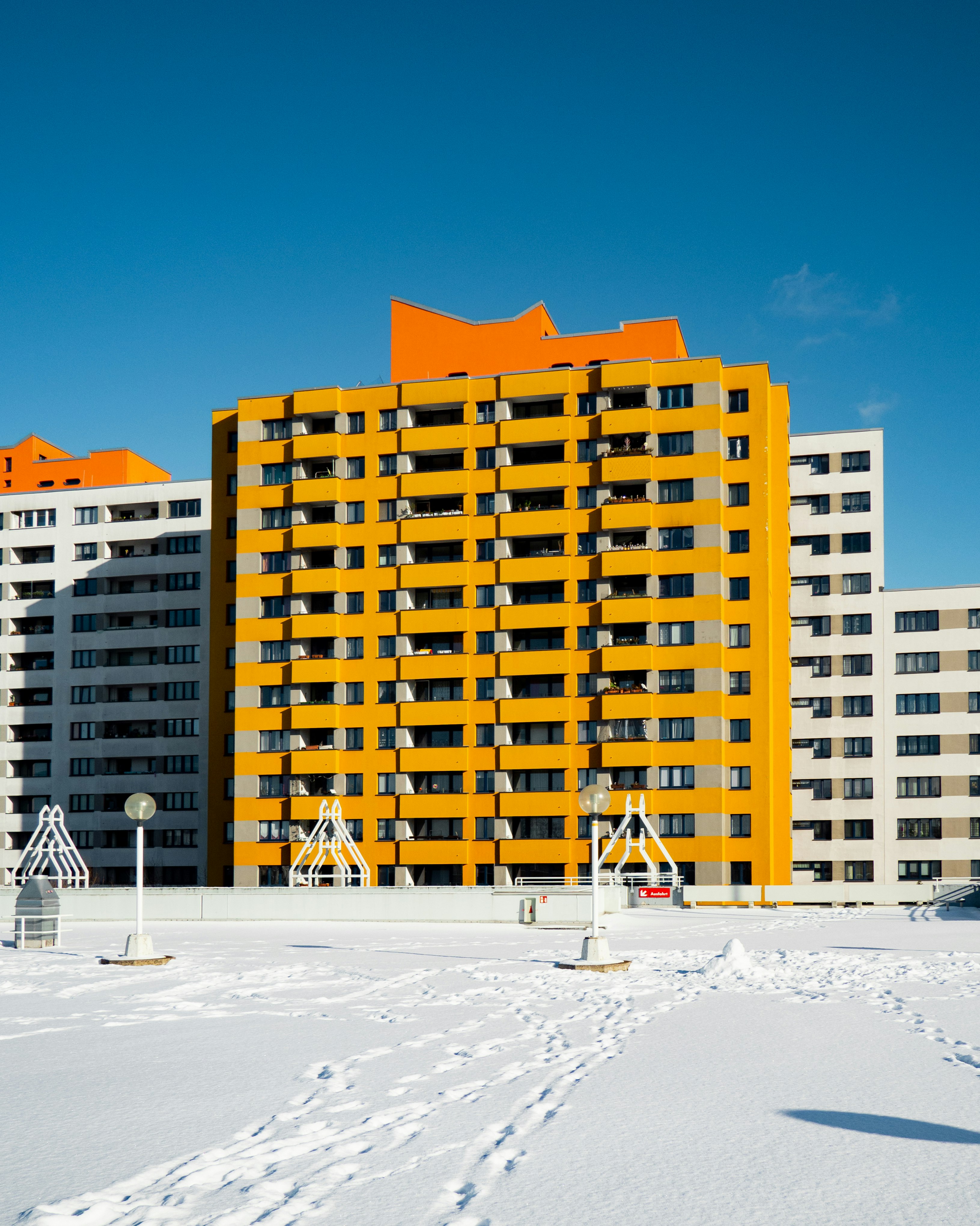 brown concrete building under blue sky during daytime